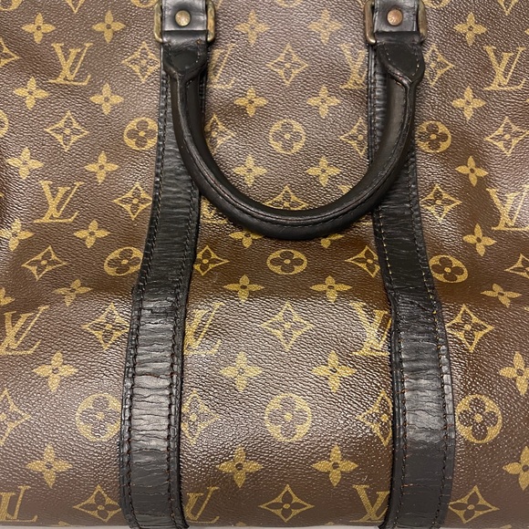 💯 Authentic Louis Vuitton Speedy Monogram Vintage RARE Black 2-way zipper - Picture 5 of 17